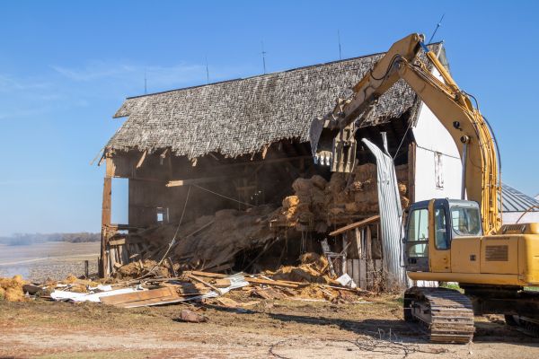 Barn Demolition in Salem