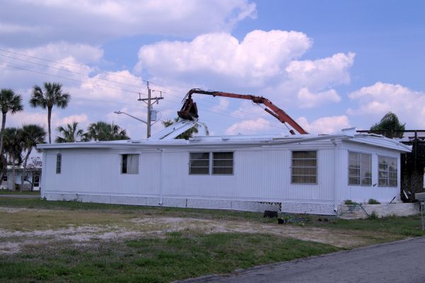 Mobile Home Demolition in Salem