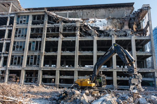 Commercial Building Demolition in Salem