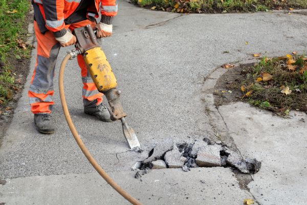 Concrete Sidewalk Removal in Salem