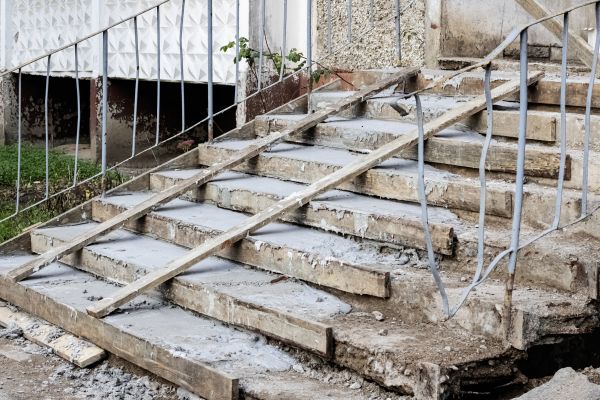 Staircase Demolition in Salem